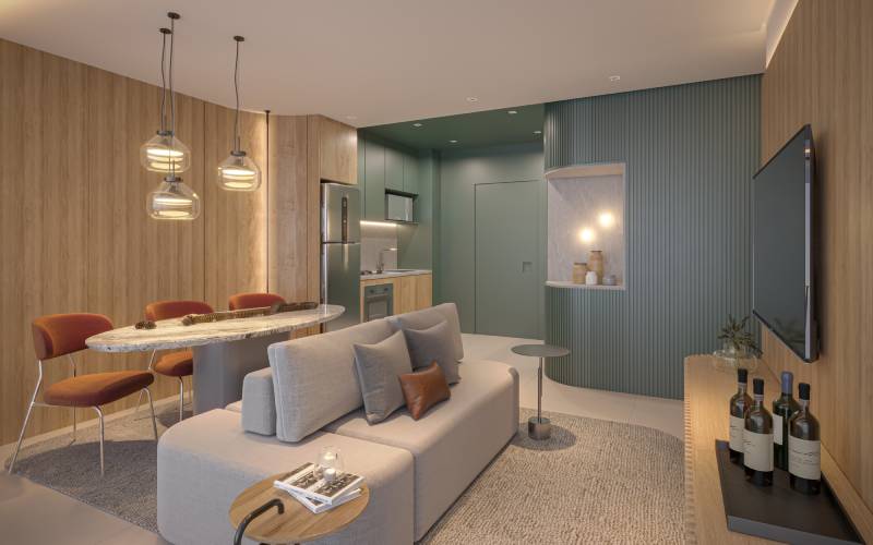 LIVING DECORADO | 72 M²